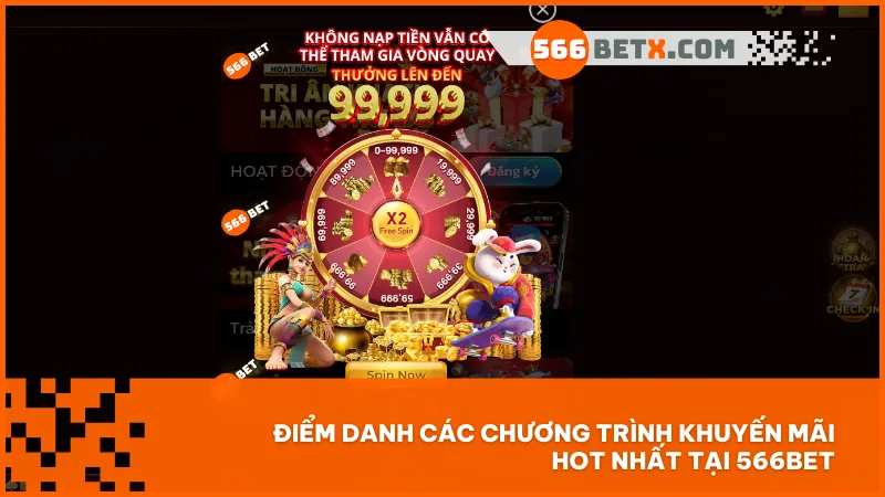 566BET mang đến hệ thống ưu đãi đa tầng được thiết kế linh hoạt để phù hợp với mọi nhu cầu và phong cách chơi của người dùng